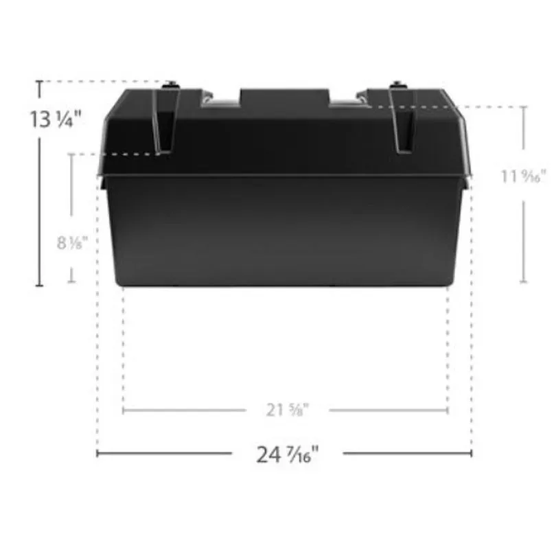 Battery Box - Double End-to-En